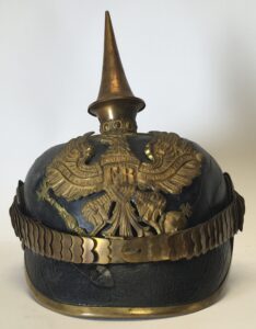 Pre WWI Model 1860 Imperial German/Prussian Pickelhaube - "With God for King and Fatherland"