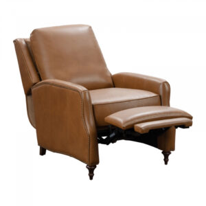New Barcalounger Leather Pushback Recliner