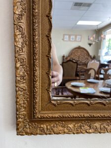 Early 1900's Gold Gilded Mirror
