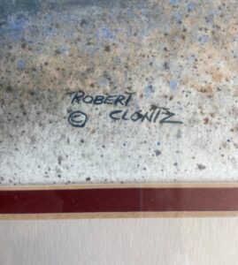Small Robert Clontz Duck Painting