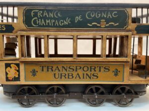 France Champagne de Cognac Transports Urban Model Train Car