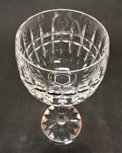 Set of 7 Waterford Clear Hock Wine Glasses 