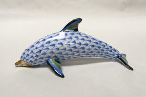 Large Herend Dolphin