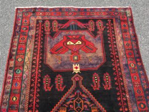5x12 Vintage Handknotted Persian Runner