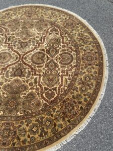 NEW Handknotted 8ft Round Area Rug