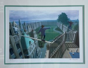 Rob Gonsalves Limited Edition Surrealistic 'High Park Pickets'