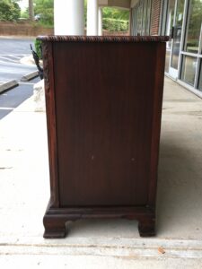 1950's Vintage Mahogany Carved Buffet 