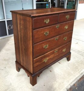 18th Century Solid Walnut Chest of Drawers