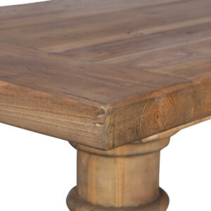 New Uttermost Salvaged Wood Balustrade Console Table