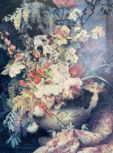  Large Floral Still Life by French Artist Eleonore Escallier