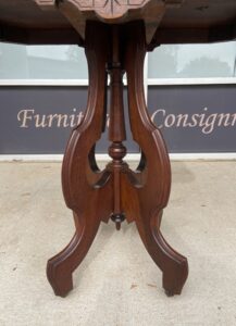 C1800 Solid Walnut Accent Table