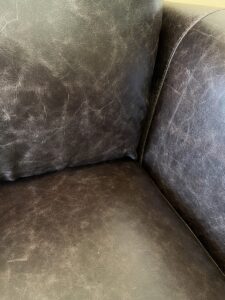 NEW Luke Leather Windish Sofa