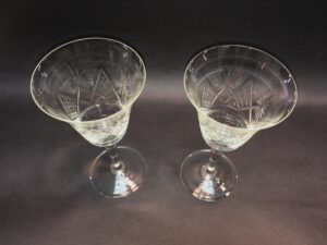Set of 6 Bohemian Wine Glasses 