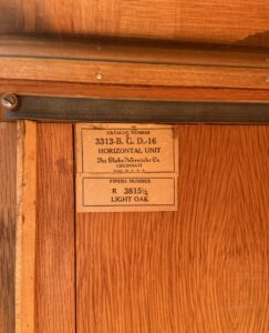 Globe Wernicke 5 Stack Oak Barrister Bookcase