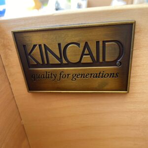 Kincaid Solid Cherry Three Drawer Chest with Pull-Out Tray 