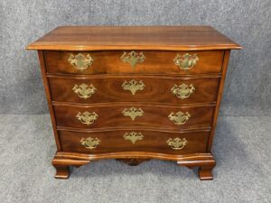 Statton Serpentine Fronted Chippendale Chest