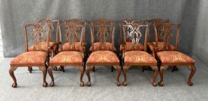 Set of 10 Ethan Allen Dining Chairs