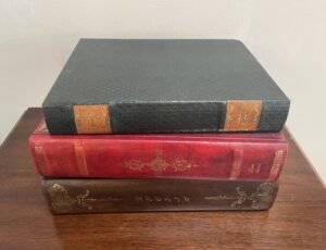 Collection of Three Faux Books