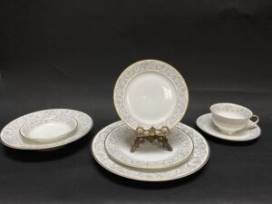 Rosenthal Florentine Gold China Set for 8 with Additional Pieces