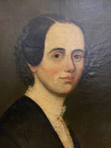 c1800 Portrait of a Woman Oil on Canvas