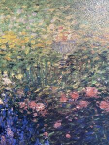 Garden in Full Bloom Giclee on Canvas 
