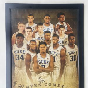 2014-15 Season "Here Comes Duke" Signed Poster