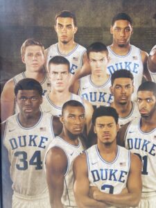 2014-15 Season "Here Comes Duke" Signed Poster