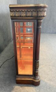 Glass Front Console Cabinet