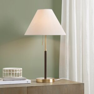 Pair of Two Tone Table Lamps and Shades