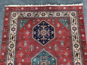 5x7 Handknotted Persian Area Rug 