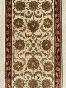 New 2x6 Japour Style Handknotted Runner 