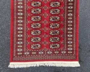 3x16 Finely Hand Knotted Bokharra Runner