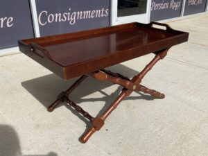 Cherry Tray Top X-Base Coffee OR Serving Table