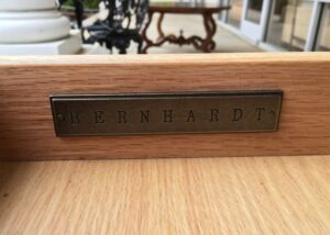 Bernhardt Cherry Console Table