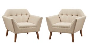 Pair of NEW Mid-Century Modern Style Lounge Chairs