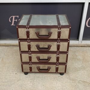 Four Drawer Suitcase Chest 