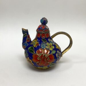 Vintage Cloisonne Teapots 