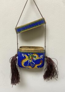 Vintage Cloisonne Opium Pendant Box