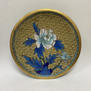 Set of 4 Vintage Cloisonne Coasters 