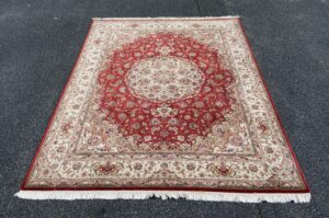 8x10 Handknotted Persian Tabriz Area Rug