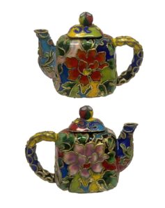 Vintage Cloisonne Teapots