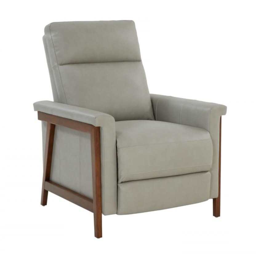 New Barcalounger Pushback Recliner with Exposed Wood Frames