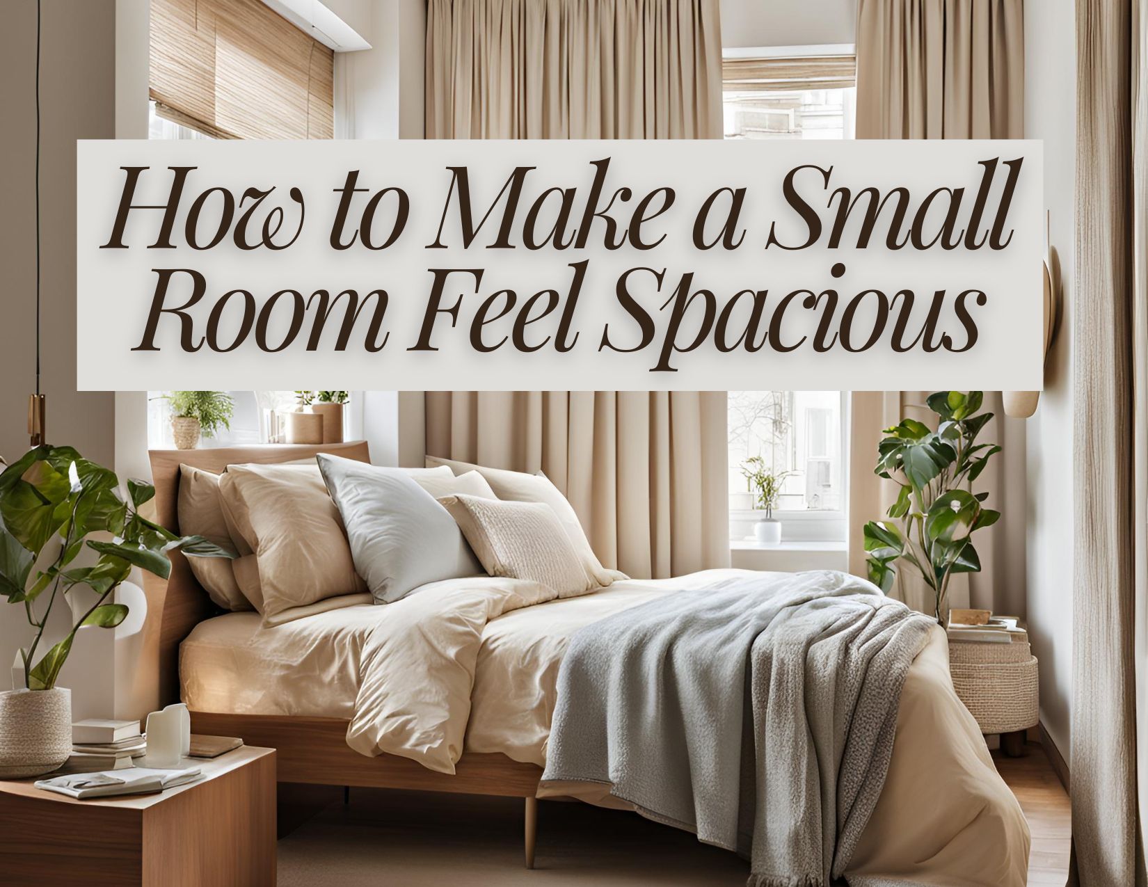 How to Make a Small Room Appear Spacious Through Decorating