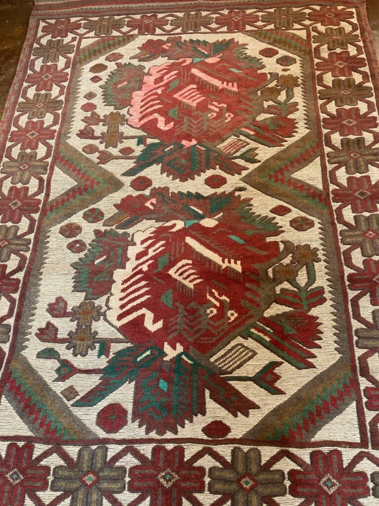 4 x 6 Caucasian Tajik Hand Made Rug 4 x 6 Caucasian Tajik Hand Made Rug