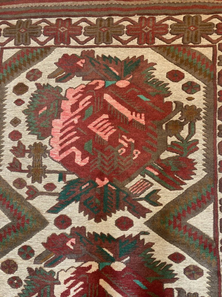 4 x 6 Caucasian Tajik Hand Made Rug 4 x 6 Caucasian Tajik Hand Made Rug