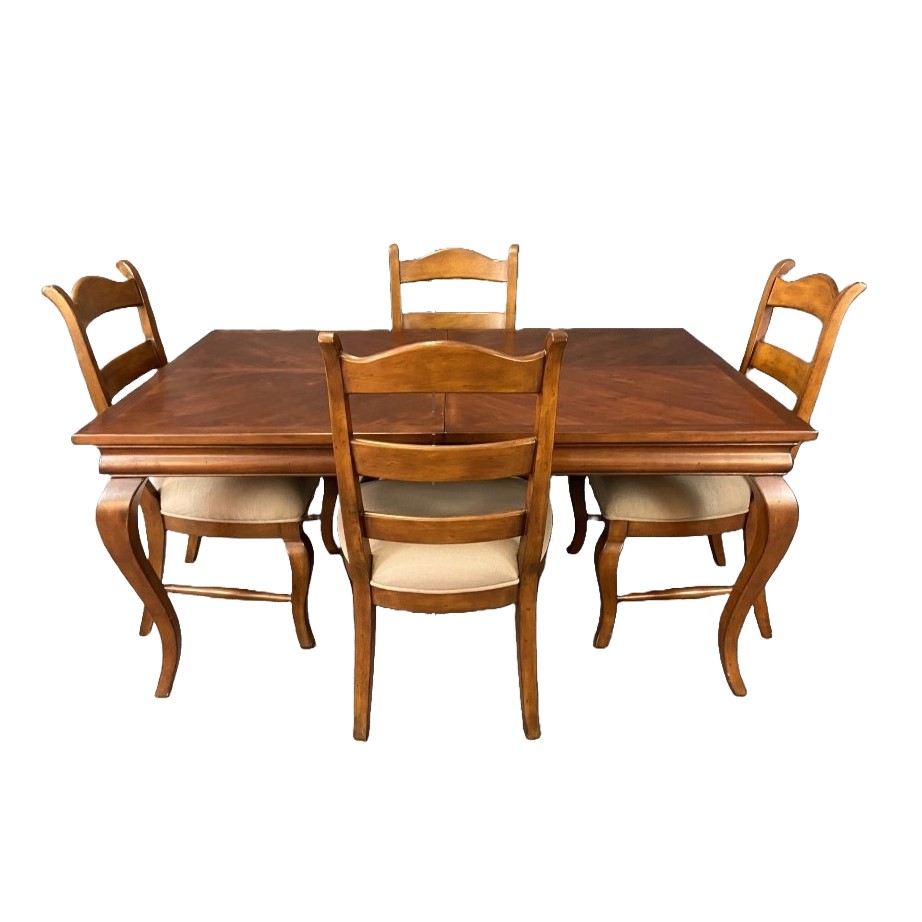 5 Piece Hooker Furniture Cherry Dining Set