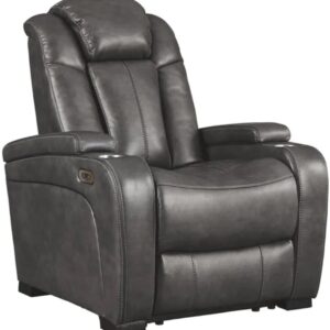 Ashley Turbulance Power Recliner with Adjustable Headrest