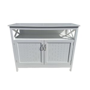 Contemporary White Sideboard