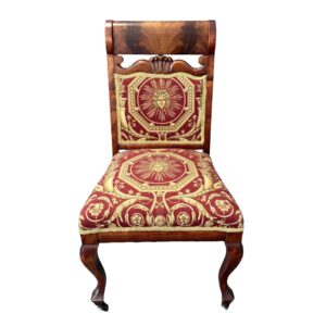 c1900 Mahogany Parlor Side Chair