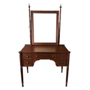 Early 1900's Mahogany Vanity with Mirror